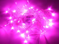 Karlling Battery Operated Valentine's Day Lights, 13ft Pink Fairy Lights