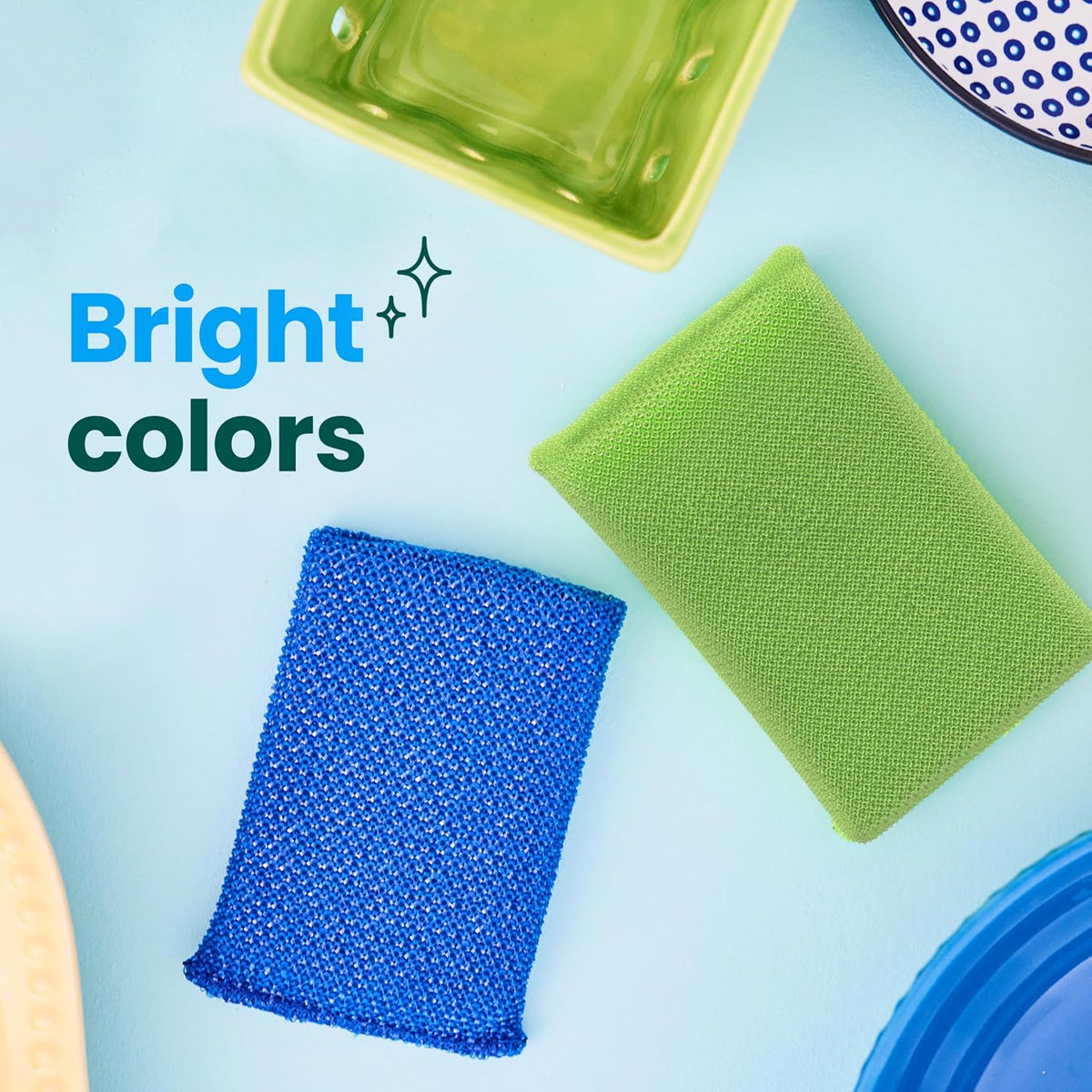 Scotch-Brite Blooms Dobie Scrubbing Pad, (Pack of 20)