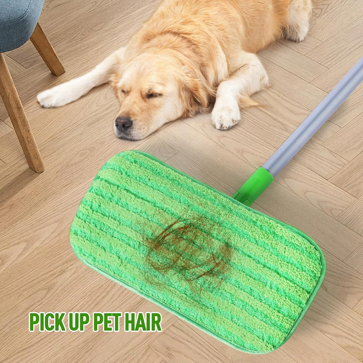6 Pack Reusable Mop Pads for Swiffer Sweeper and WetJet Mops