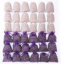 Lavande Sur Terre Pack of 36 Cedar Chips and Lavender Sachets (18 Lavender, 18 Cedar) - Home Fragrance Sachet for Drawers and Closets, LV-F-LC-2