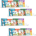 36 Inches Clear Acrylic Floating Shelves Wall, Bookshelf for Kids, Nursery Book Shelves, Magazine Rack, Picture Ledge Shelf for Photo Frames Vinyl Records, Pack of 4