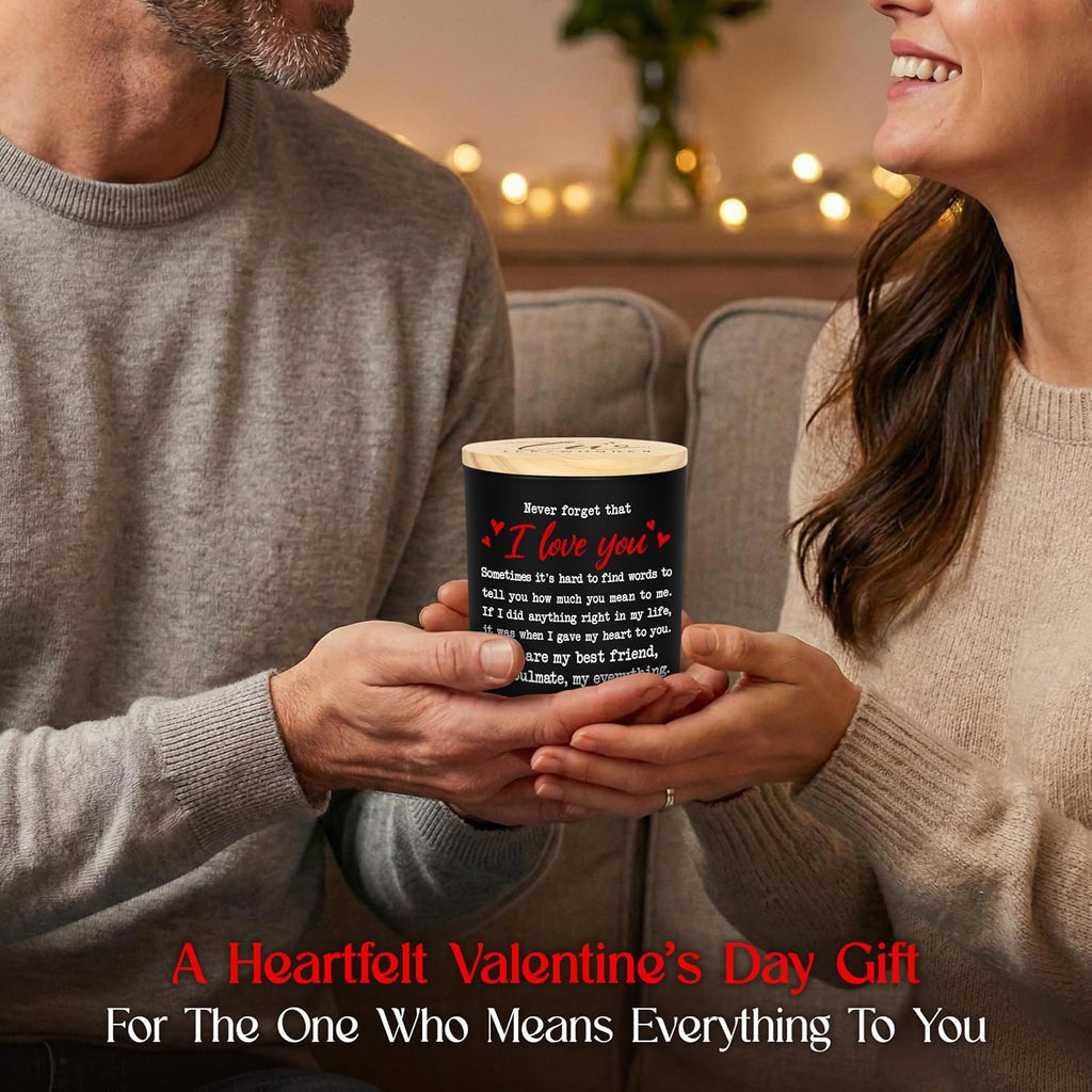 TEEZWONDER Christmas Anniversary Couple Gifts - Scented Candle 10 oz