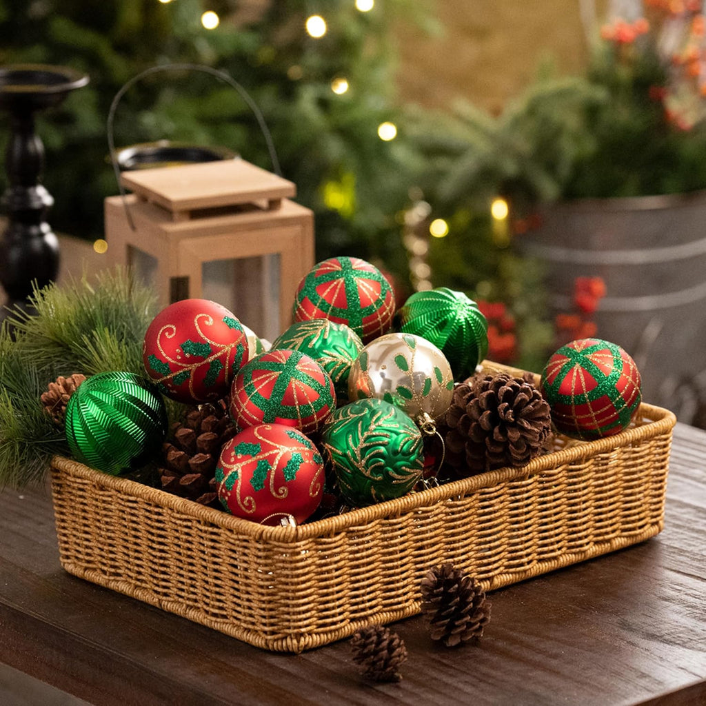 Valery Madelyn 35ct Christmas Tree Decorations Ball Ornaments 2.76 Inches