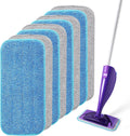 Microfiber Mop Pads Compatible with Swiffer WetJet, 8 Pack