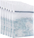 6PCS 12X16IN Laundry Bags Mesh Wash Bags for Strong Zipper
