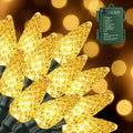 Brightown 1 Pack Battery Operated Christmas String Lights 16.5FT Warm White