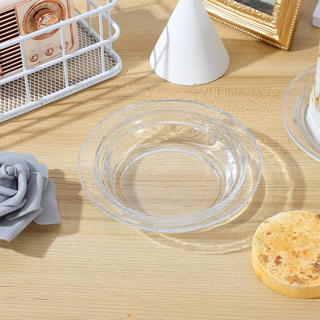 2 Pack Replacement Wax Heating Tray, 4.5in Glass Wax Melt Dish