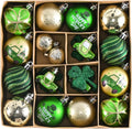 DecorbyHannah 21ct St Patricks Day Christmas Ornaments Set Tree Decorations