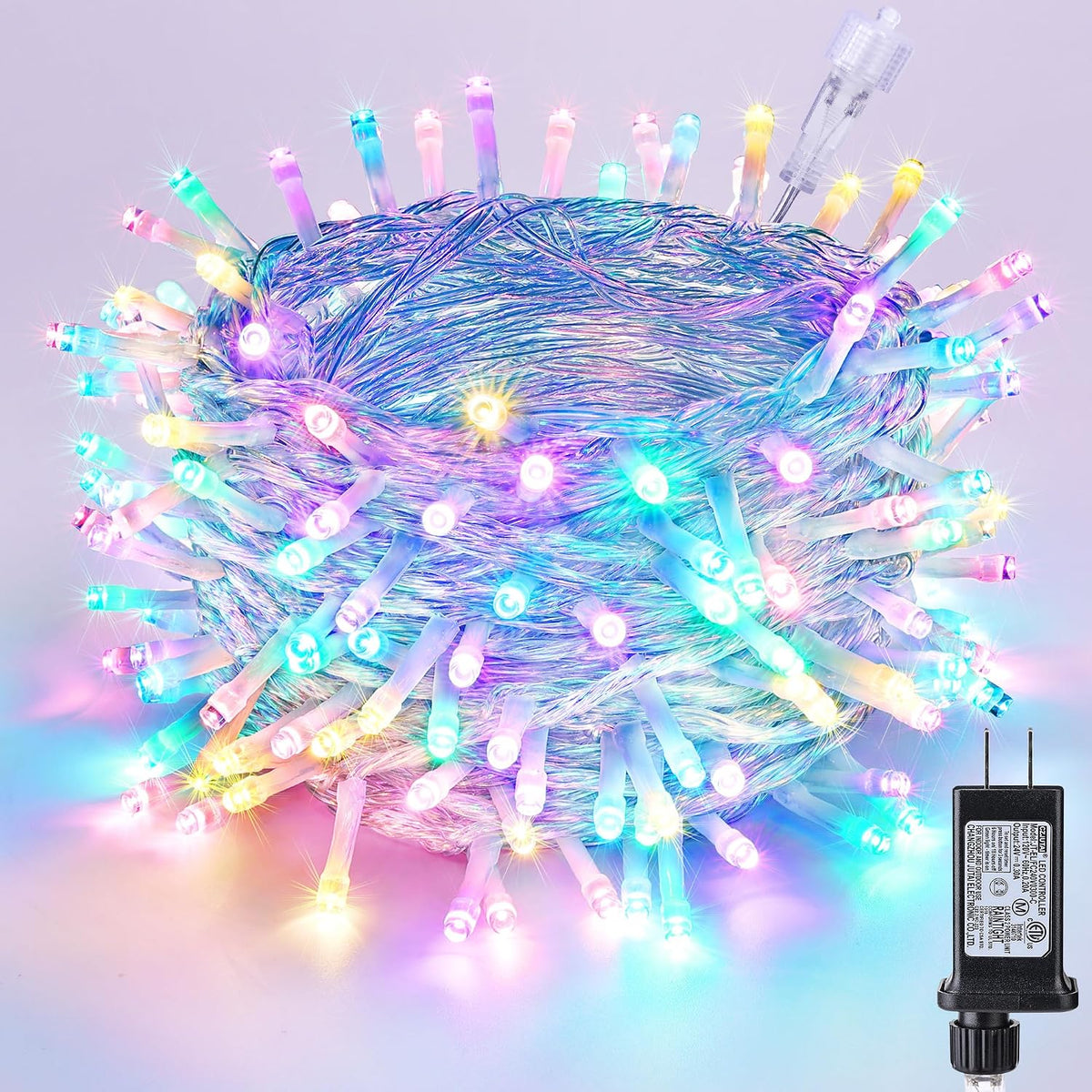 Joomer Easter String Lights 65FT 200LED String Lights with 8 Modes
