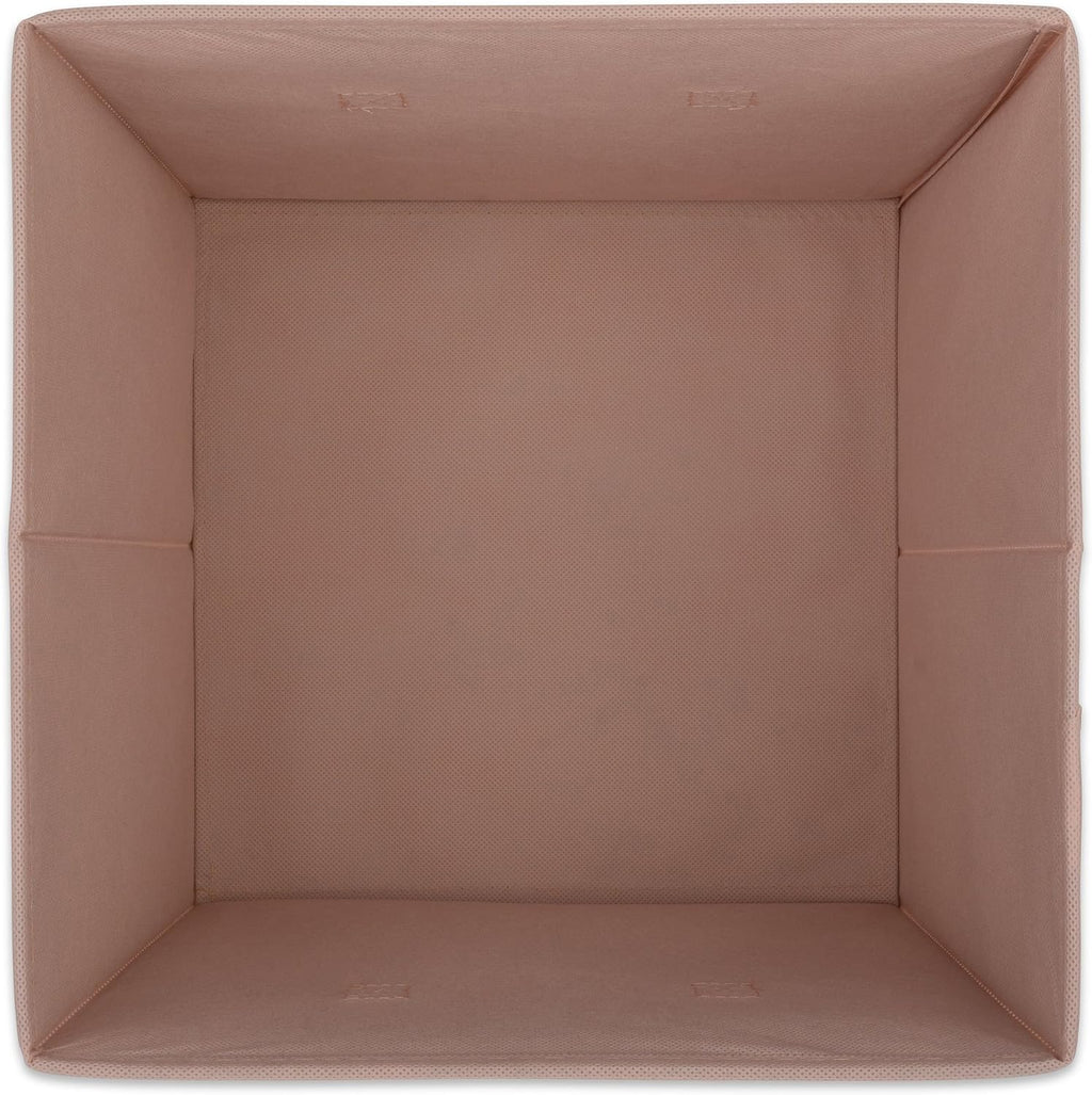 DII Collapsible Storage Organizer Bin, Large, 13" Cube, Pink, 2 Count