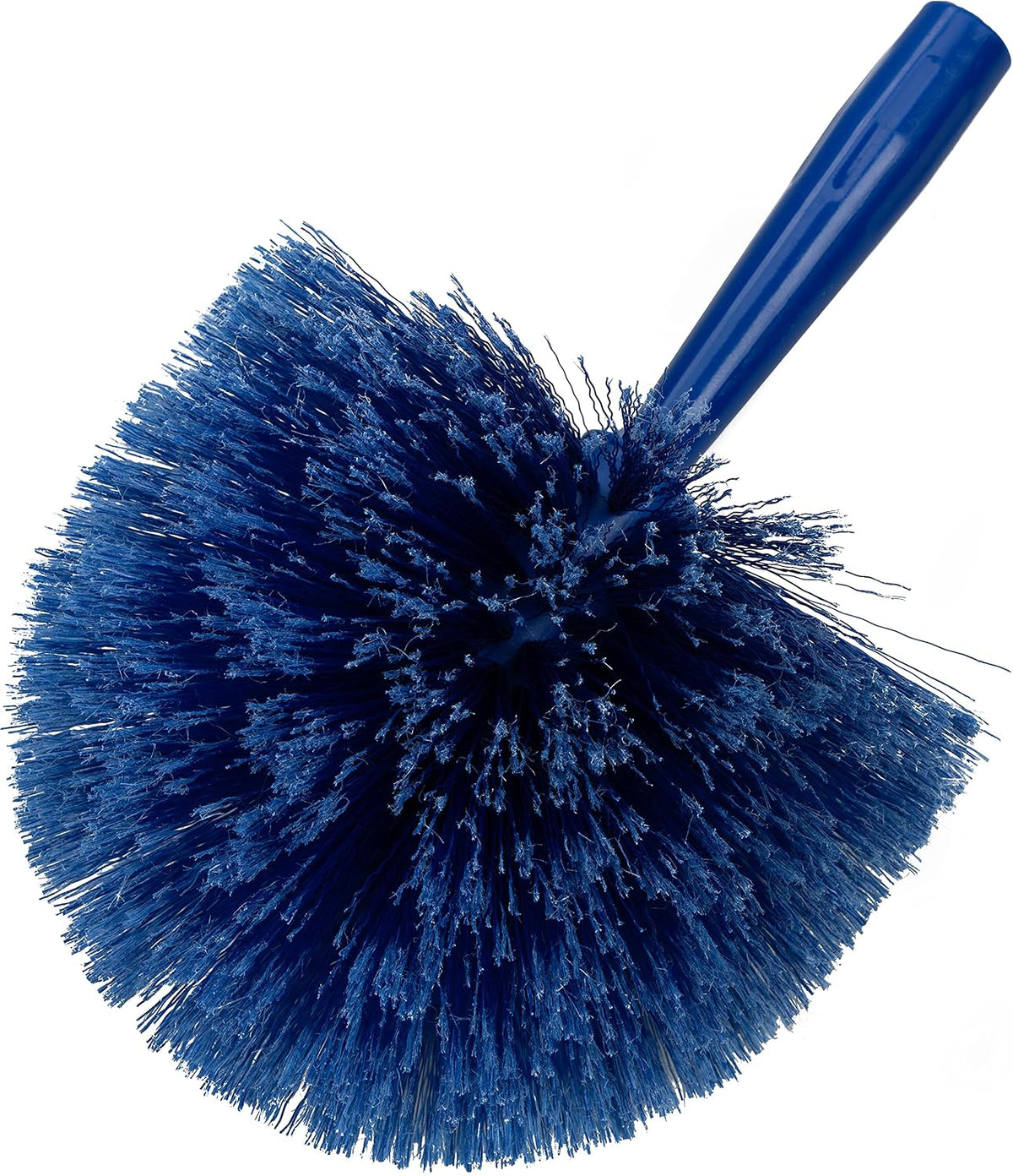 Sparta Round Duster Head, Soft Flagged Bristles, 9 Inch, Blue