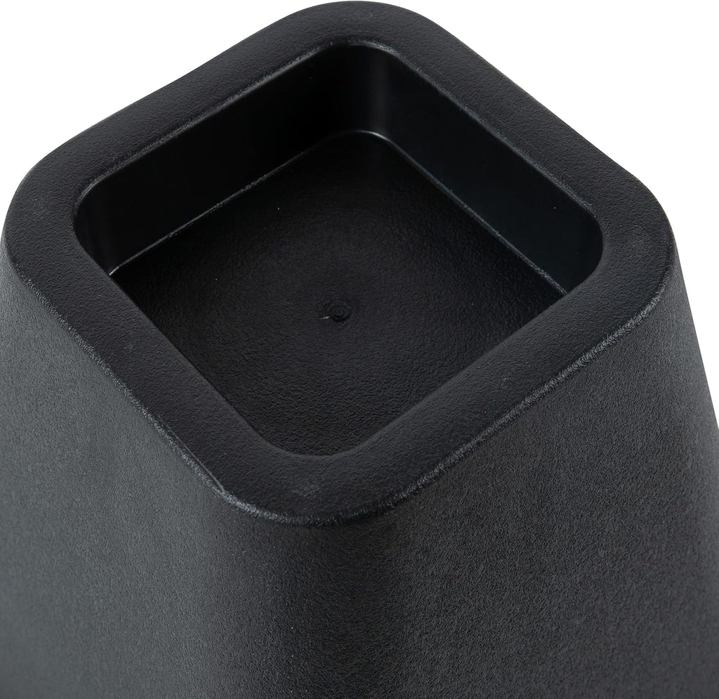 Simplify Bed Riser - Bed Lifters - Furniture Risers for Bed, Chairs, Tables - Black - Pack of 4-6 Inch Long