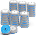Disposable Toilet Brush Refill Heads, 36 Count, Pre-Loaded Foaming Sponge Refills for Compatible Toilet Wand, Classic Gray – Refills Only, Wand and Caddy Not Included