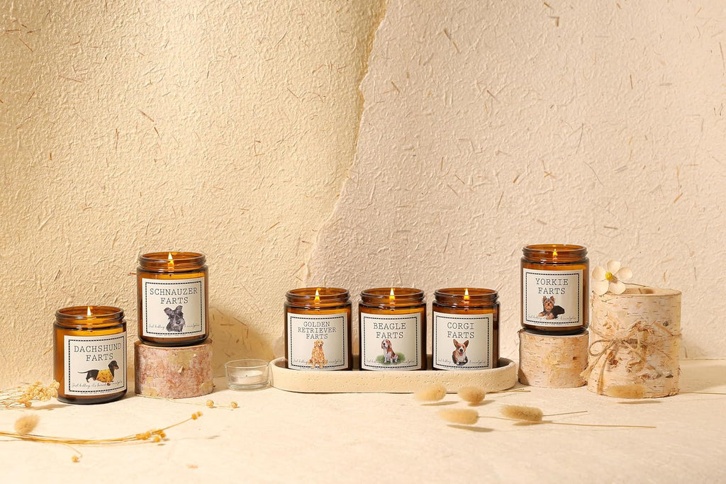Corgi Gifts & Decor, Dog Mom Gifts - Lavender & Eucalyptus Candle