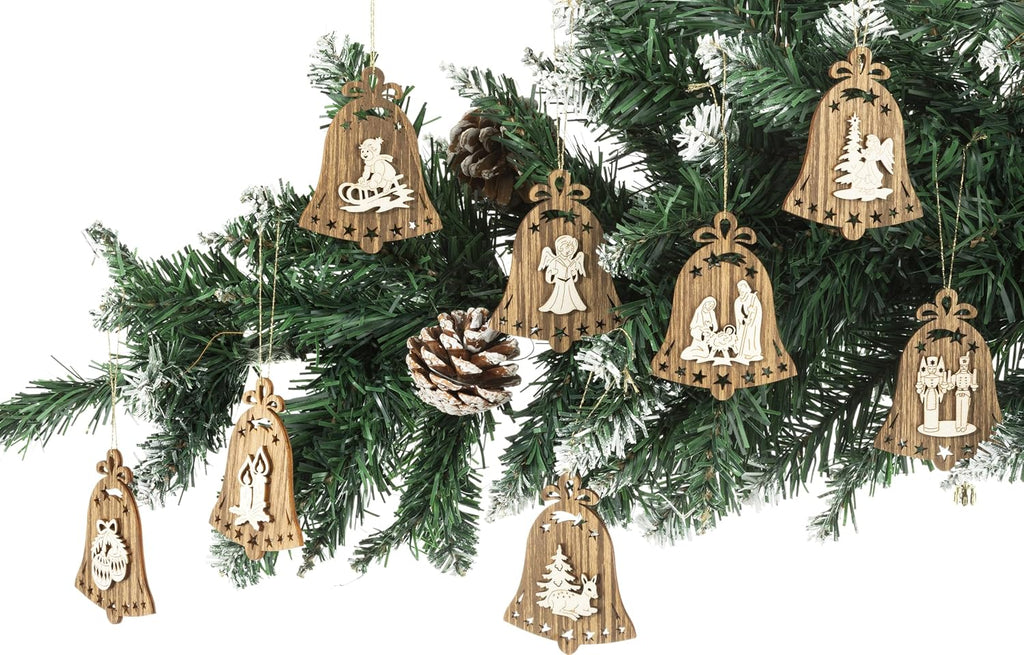 MaMeMi German Incense Cones Christmas Mix – Knox 4 Pack (96 Cones) for Smoker Houses & Figurines | Fir, Frankincense & Sandalwood | Gift Set with Wooden Ornament | Traditional Erzgebirge