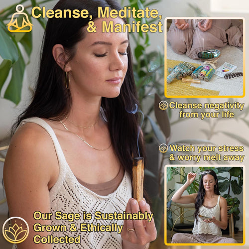 10 Sage Smudge Kit