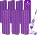 Washable Reusable Mop Pads for Swiffer PowerMop: Wet Mops Refills 7 Pack