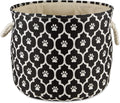 Bone Dry 6192 Pet Storage Collection Lattice Paw Print, Large Round, Black