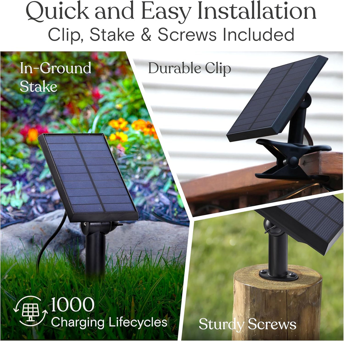 Brightech Ambience Pro 27 Ft Solar Powered String Lights - Commercial Grade Waterproof Patio Lights with Edison Bulbs - Shatterproof LED Solar Outdoor String Lights - 1W LED, Soft White, 12 Bulbs