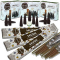 Musk Incense Sticks & Incense Cones Combo Pack - 60 Insence-Sticks + 30 Insence Cones - Inscense - Incense Cones Scented - Insents