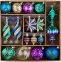 Valery Madelyn 80ct Christmas Ball Ornaments Tree Decorations Set