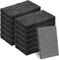 12 Pack Compressed Cellulose Sponges, Non-Scratch Scrub Sponges Wood Pulp Double-Side Sponge Multi-Purpose Cleaning Sponge for Kitchen Dishes Non-Stick Cookware