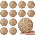 Wettarn 12 Pieces Champagne Gold Large 6" Christmas Balls Ornaments
