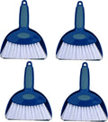 Hefty and Durable Small Hand Broom with Snap-on Dust Pan, Available in Various Package Quantities (4)