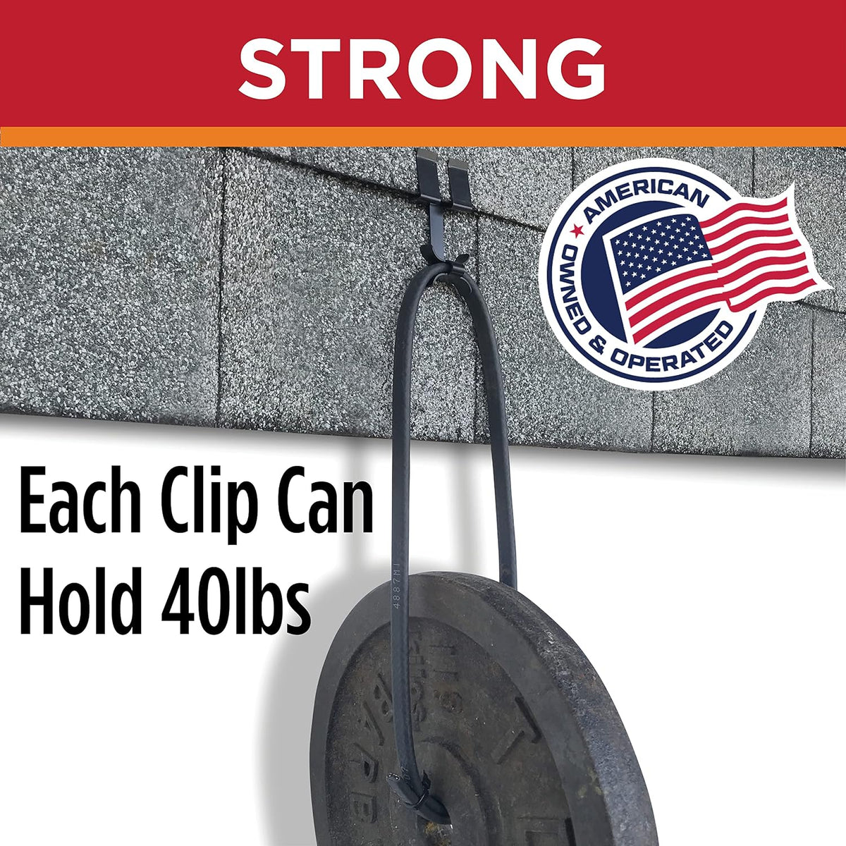 Roof Clips for Roof Heat Cable Installation (.325-25 Pack)
