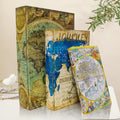 Decorative Book Box Set of 3,Fake Book Trinket Keepsake Storage Box