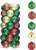 Valery Madelyn 35ct Christmas Tree Decorations Ball Ornaments 2.76 Inches