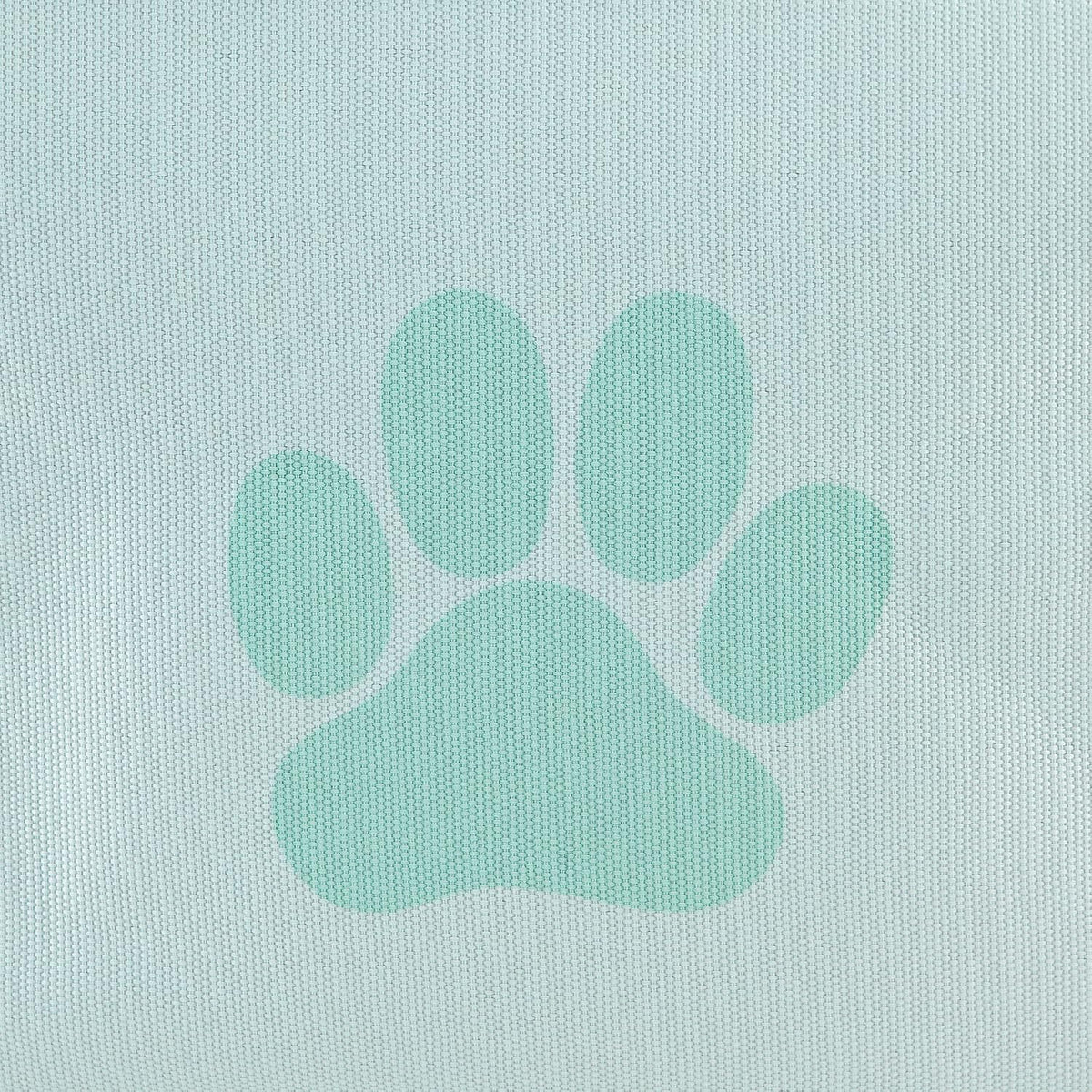 Bone Dry Pet Storage Collection Collapsible Bin, Small Rectangle, Aqua