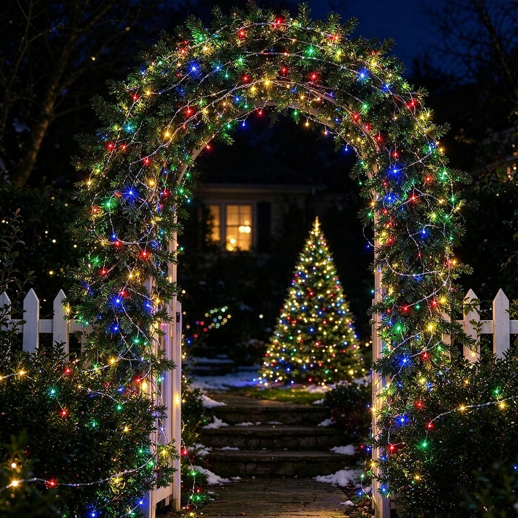 Joomer Fairy String Lights 33FT 100LED Plug in Lights Indoor, Multicolor