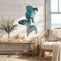 Demissle Metal Mermaid Wall Art Decor, 15 x 9.7 Inches, Delicate Style