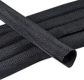 Automotive Mesh Woven Wire Sheathing Split Wire Loom 3/8"-28ft