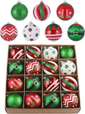 Valery Madelyn 16ct Christmas Ornaments Tree Decorations Set 3.15 Inch