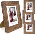 5x7 Wooden Picture Frames with Real Tempered Glass