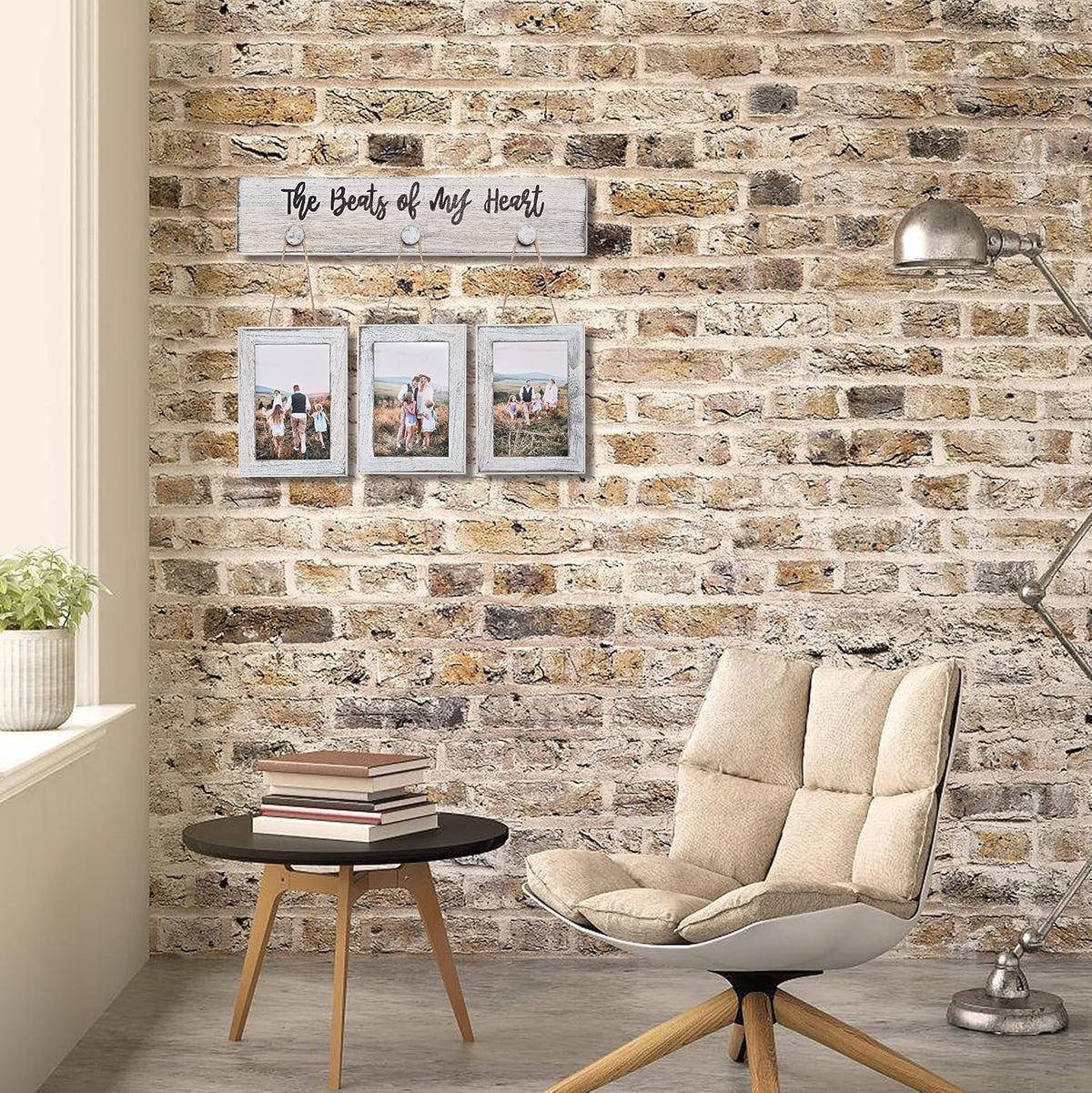 4X6 Picture Frames Collage Farmhouse Rustic Vintage Distressed Solid Wood