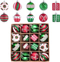 Valery Madelyn 16ct Christmas Ball Ornaments Tree Decorations Set 2.36 Inch