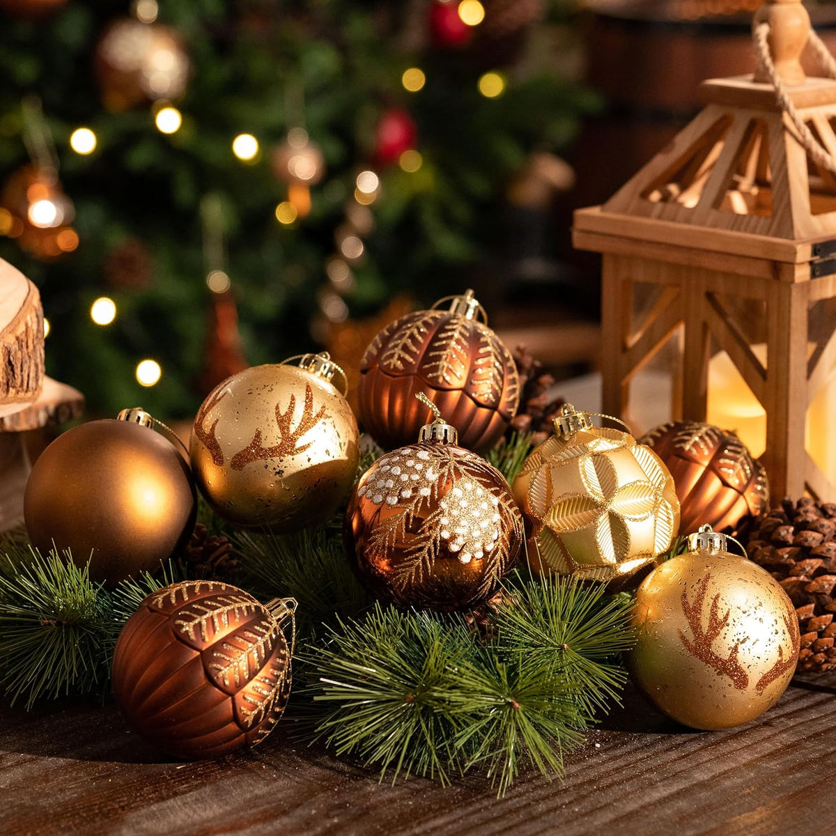 Valery Madelyn 16ct Christmas Tree Decorations Ball Ornaments 3.15 Inches