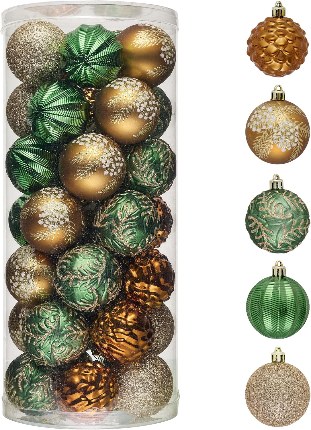 Valery Madelyn 35ct Christmas Tree Decorations Ball Ornaments 2 Inches