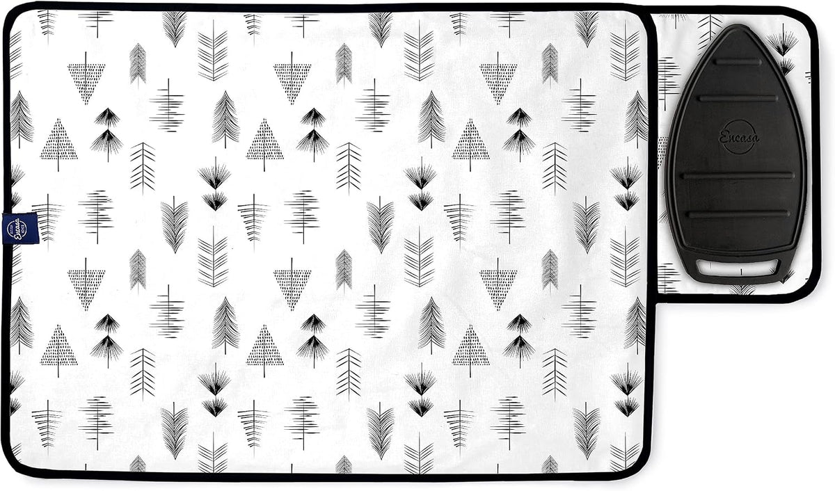 Encasa XO Ironing Mat for Table Top, Heat Resistant Pad, Small, 28"x20"