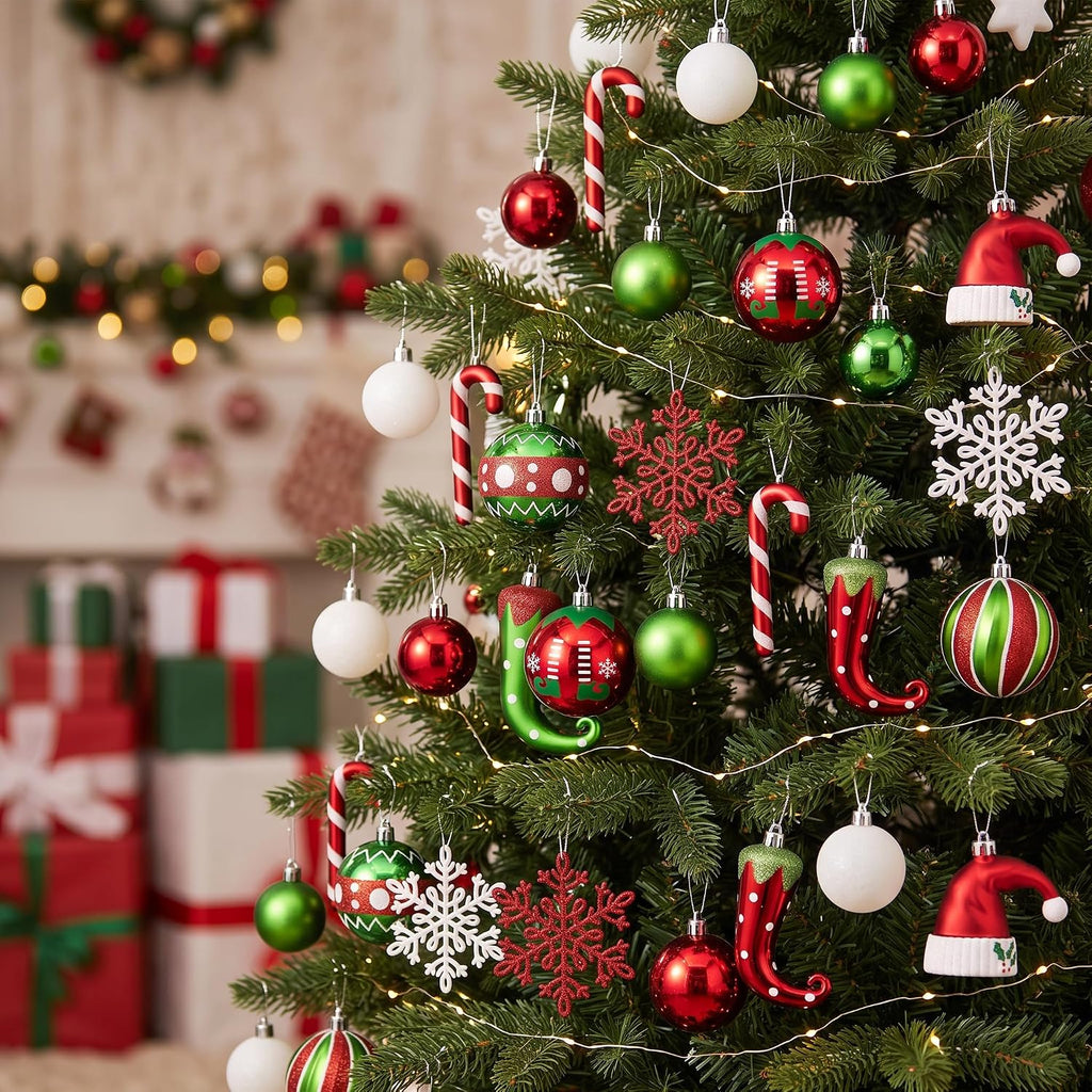 Valery Madelyn 70ct Christmas Ornaments Tree Decorations Set