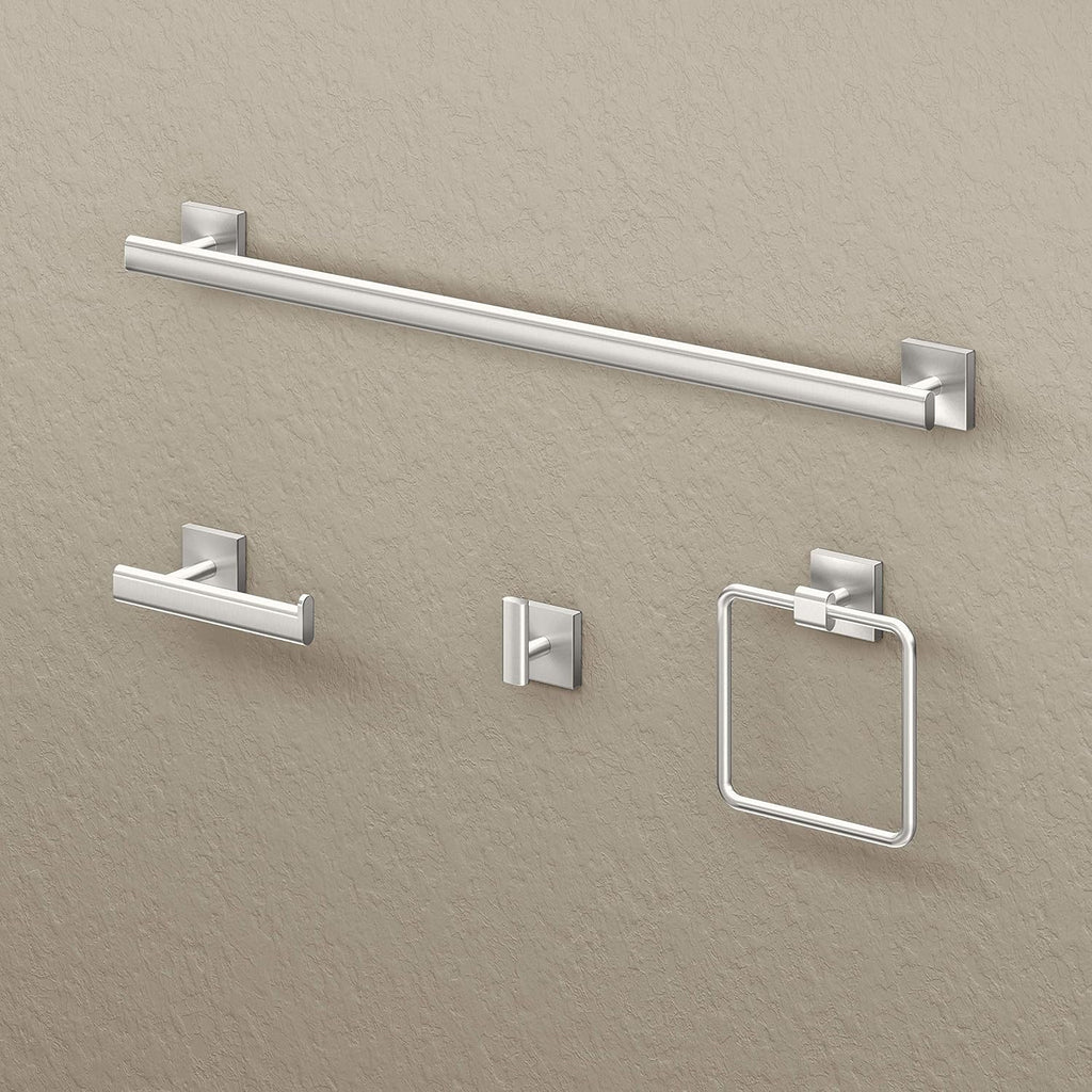 Gatco 4070 Elevate 24" Towel Bar, Satin Nickel