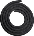 Automotive Wire Sheathing Split Braided Wire Loom 1/2"-16ft