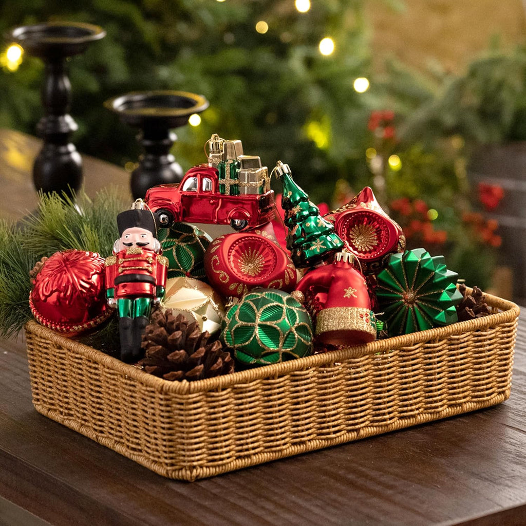 Valery Madelyn 80ct Christmas Tree Decorations Ball Ornaments Set