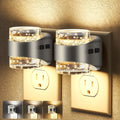 Briignite Night Light Dimmable Night Lights Plug Into Wall Bubble Design