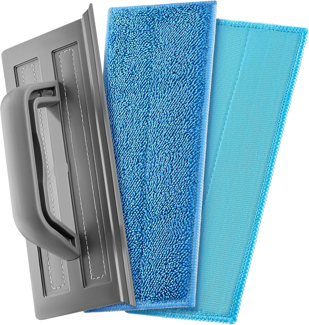 Tyroler Duschabzieher breit 25 cm | 2 Mikrofaser Scheuer- & Poliertücher