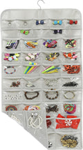 Simple Houseware 80-Pocket Hanging Jewelry Organizer with 5 Sizes