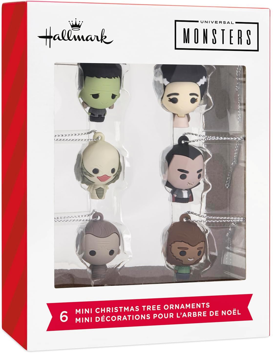 Hallmark Mini Monsters Christmas Ornaments (Set of 6)